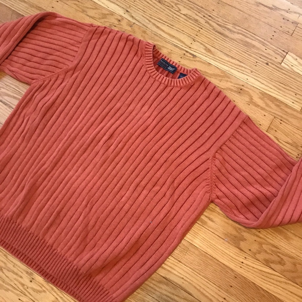 Arrow brand vintage burnt orange sweater